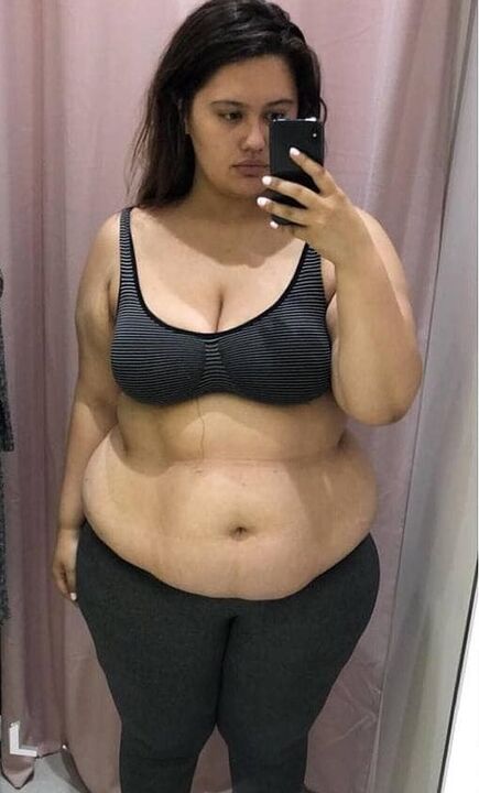 لقد كرهت جسدي بسبب الوزن الزائد.